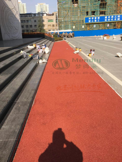 航天五一〇所 正宁彩色路面